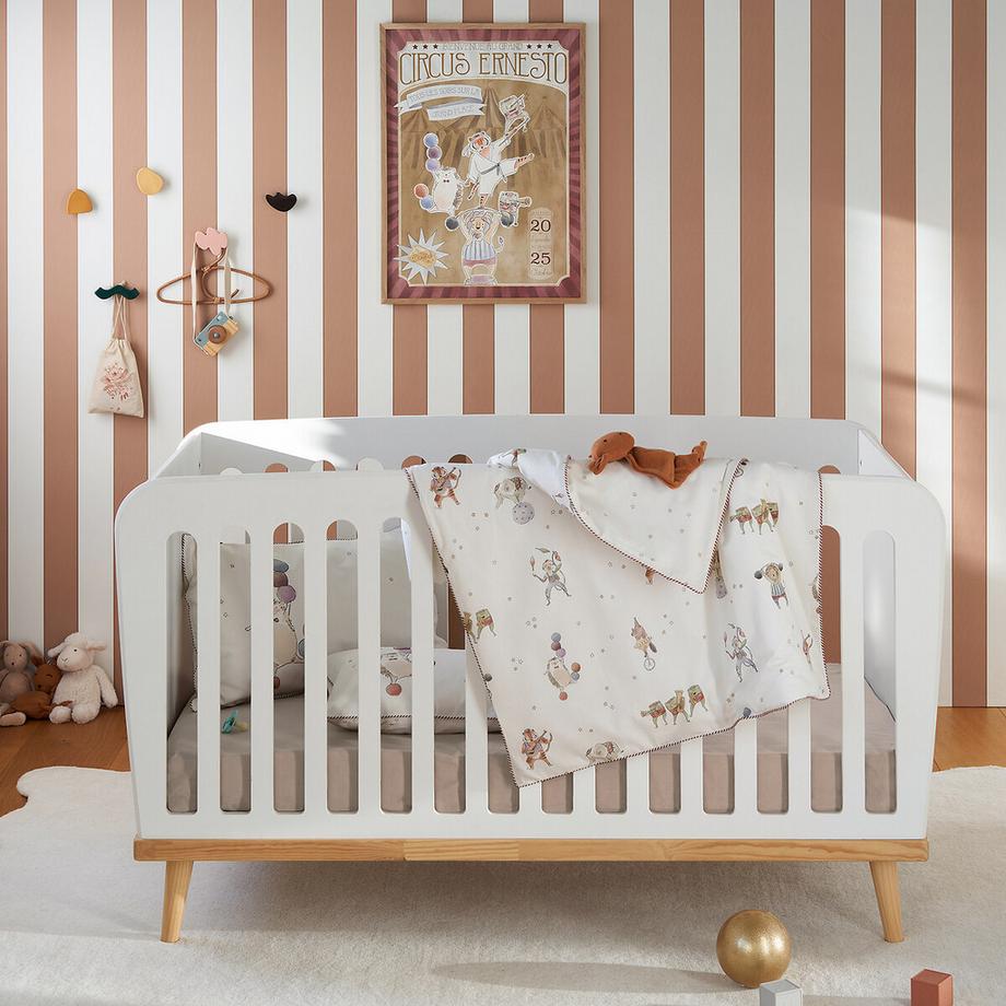 La Redoute Intérieurs Taie d'oreiller bébé Phineas 50% coton recyclé  