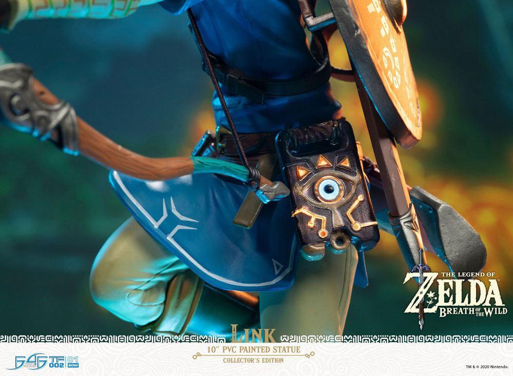 F4F  Zelda Breath of the Wild PVC Link Statue (25cm) - Collector's Edition 