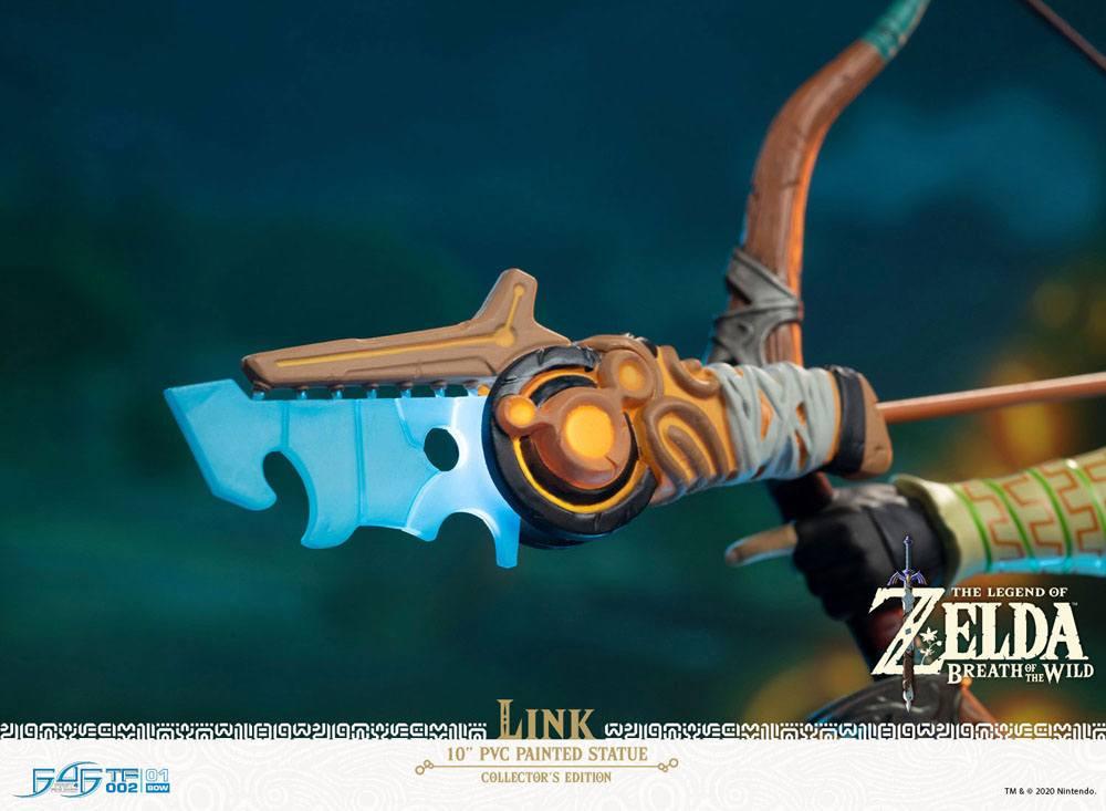 F4F  Zelda Breath of the Wild PVC Link Statue (25cm) - Collector's Edition 