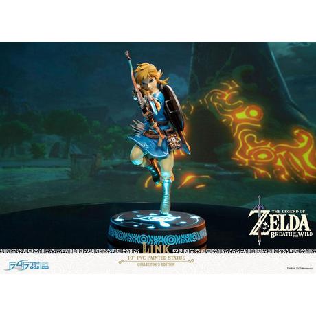 F4F  Zelda Breath of the Wild PVC Link Statue (25cm) - Collector's Edition 