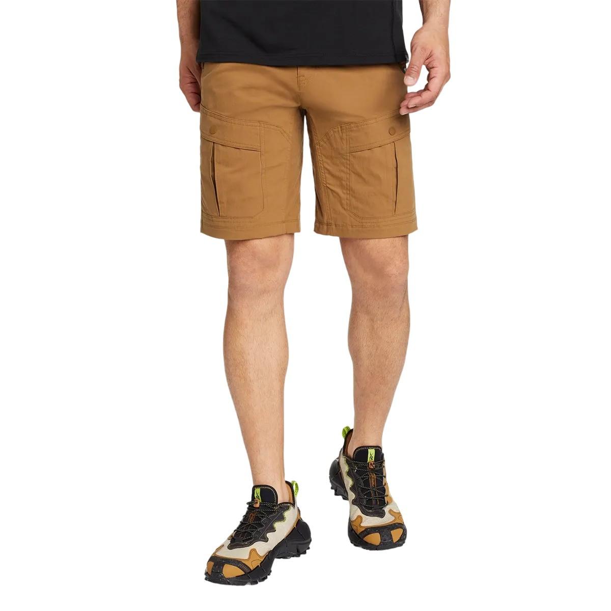 Image of Guides Day Off Cargoshorts Herren Braun Bunt W42
