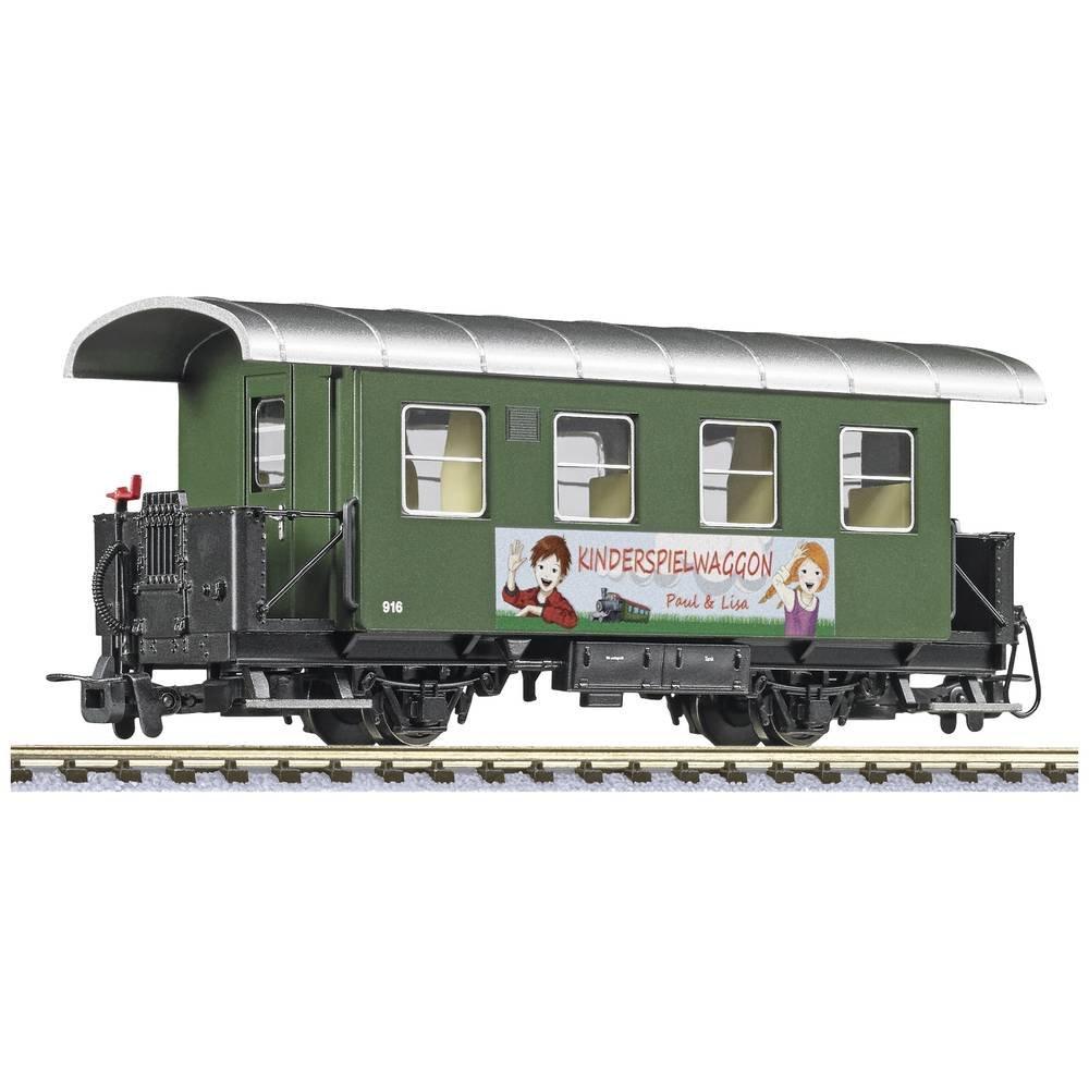 Image of H0e 2-achs. Personenwagen 916, Kinderspielwaggon der Waldviertelbahn Multicolor