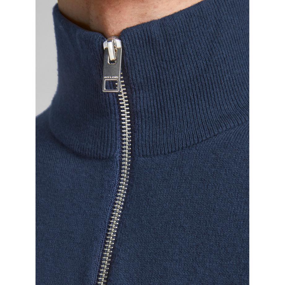 JACK & JONES Emil Maglione Lavorato a Maglia con Mezza Zip  