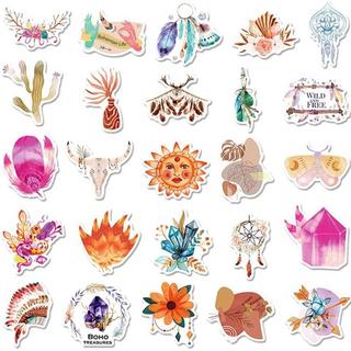 Gameloot Aufkleber - Boho-inspirierte Motive - 50 Stk  