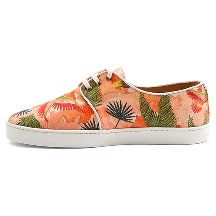 PANAFRICA Oasis Motif Floral Baskets à Lacets  