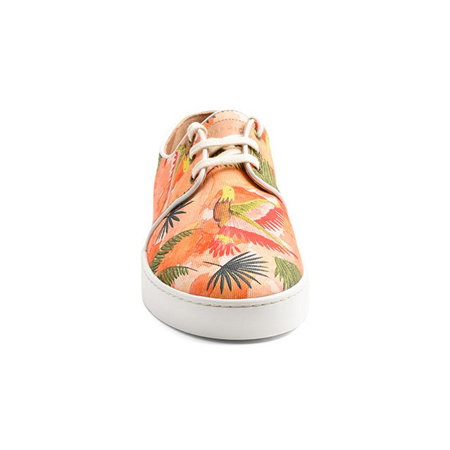 PANAFRICA Oasis Motif Floral Baskets à Lacets  