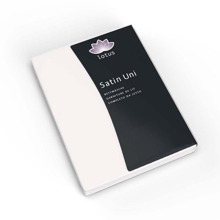 Lotus Bettwaren Linge de lit satin uni  
