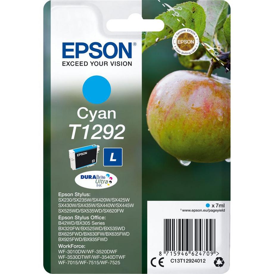 EPSON  DuraBrite Ink T1292 cyan 