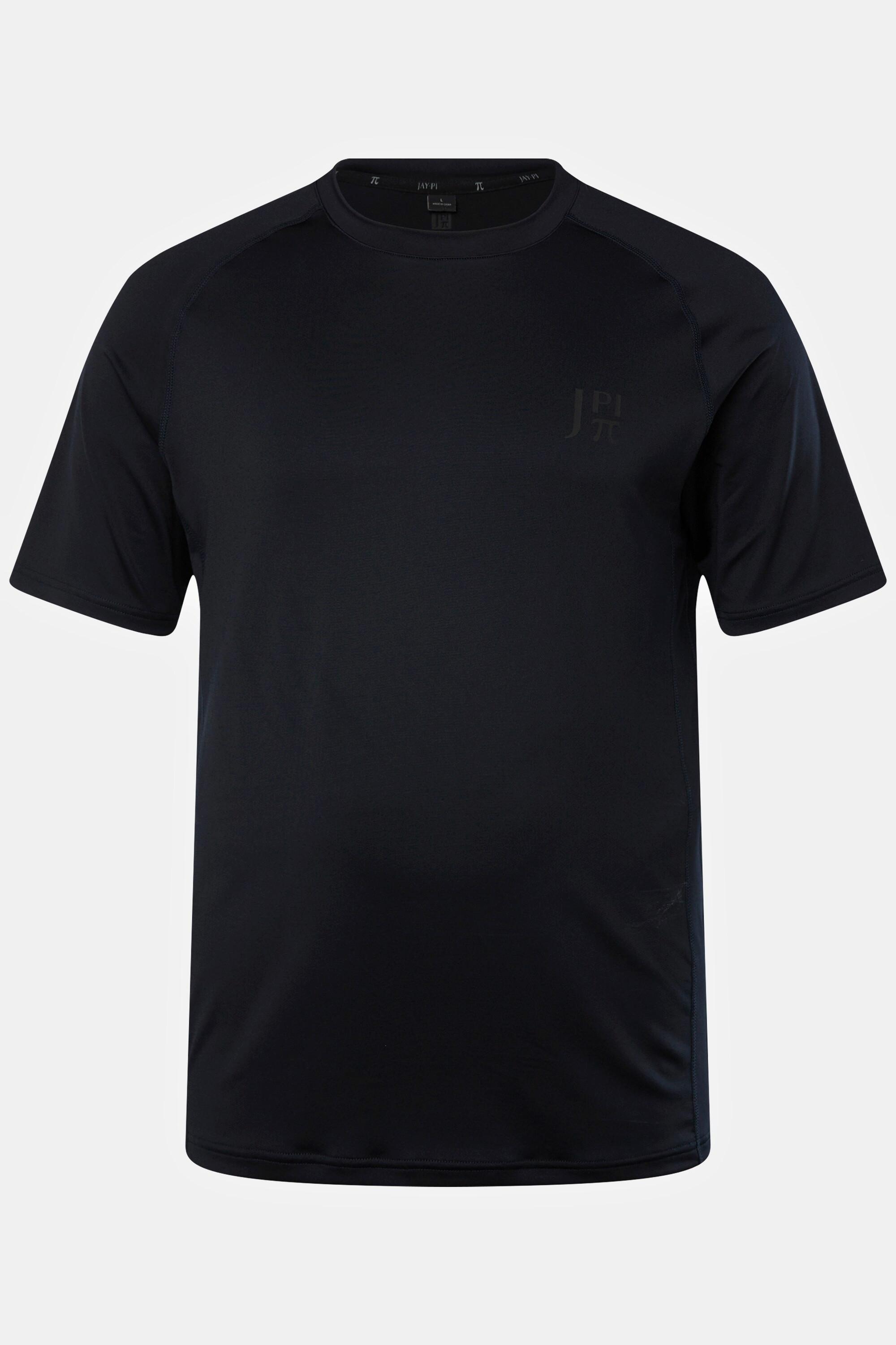 JP1880  T-shirt da tennis con mezze maniche, stampe laterali e QuickDry 