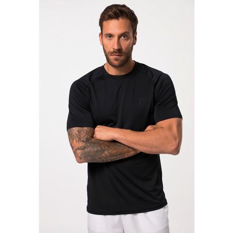 JP1880  T-shirt da tennis con mezze maniche, stampe laterali e QuickDry 