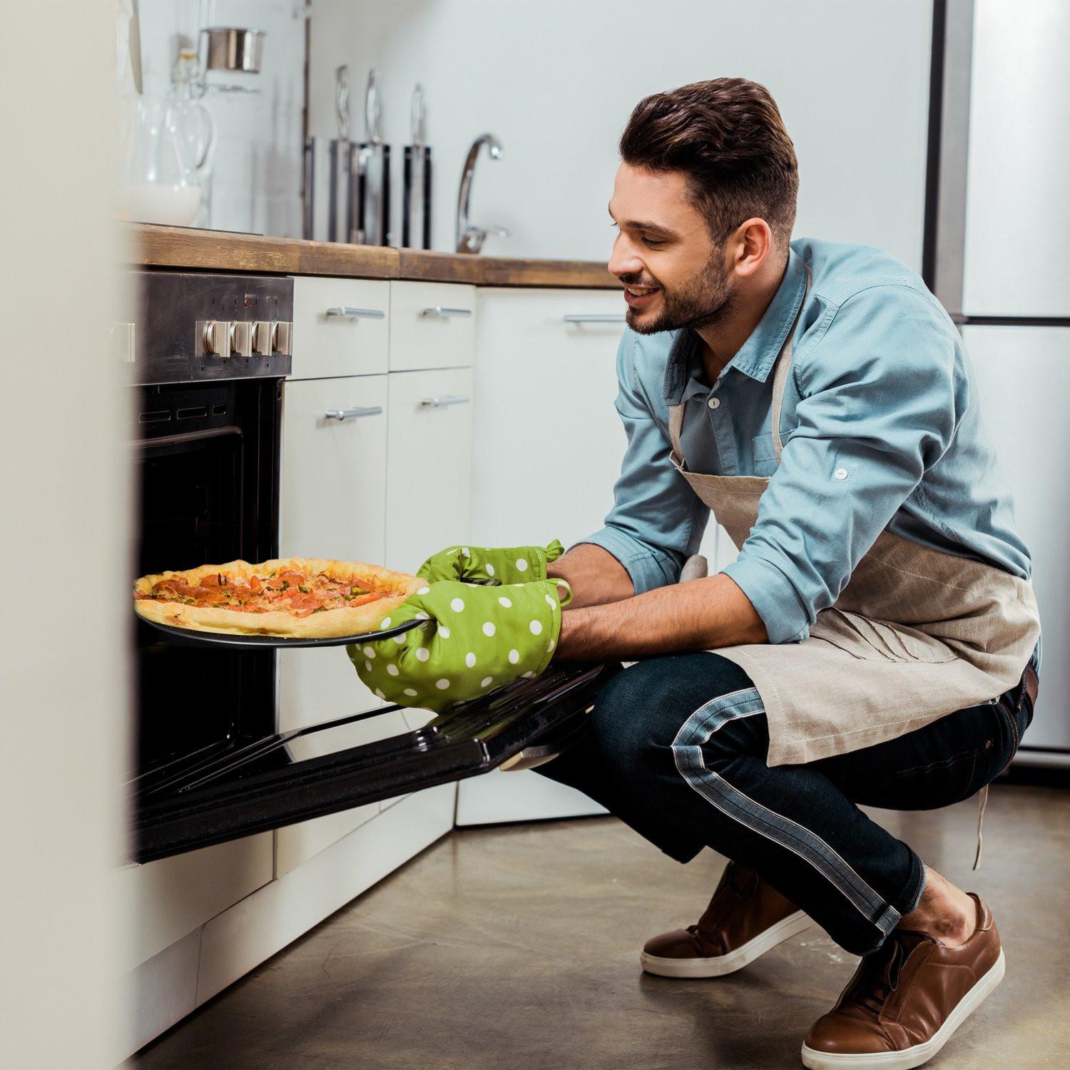 B2X Ensemble d'assiettes à pizza perforées  