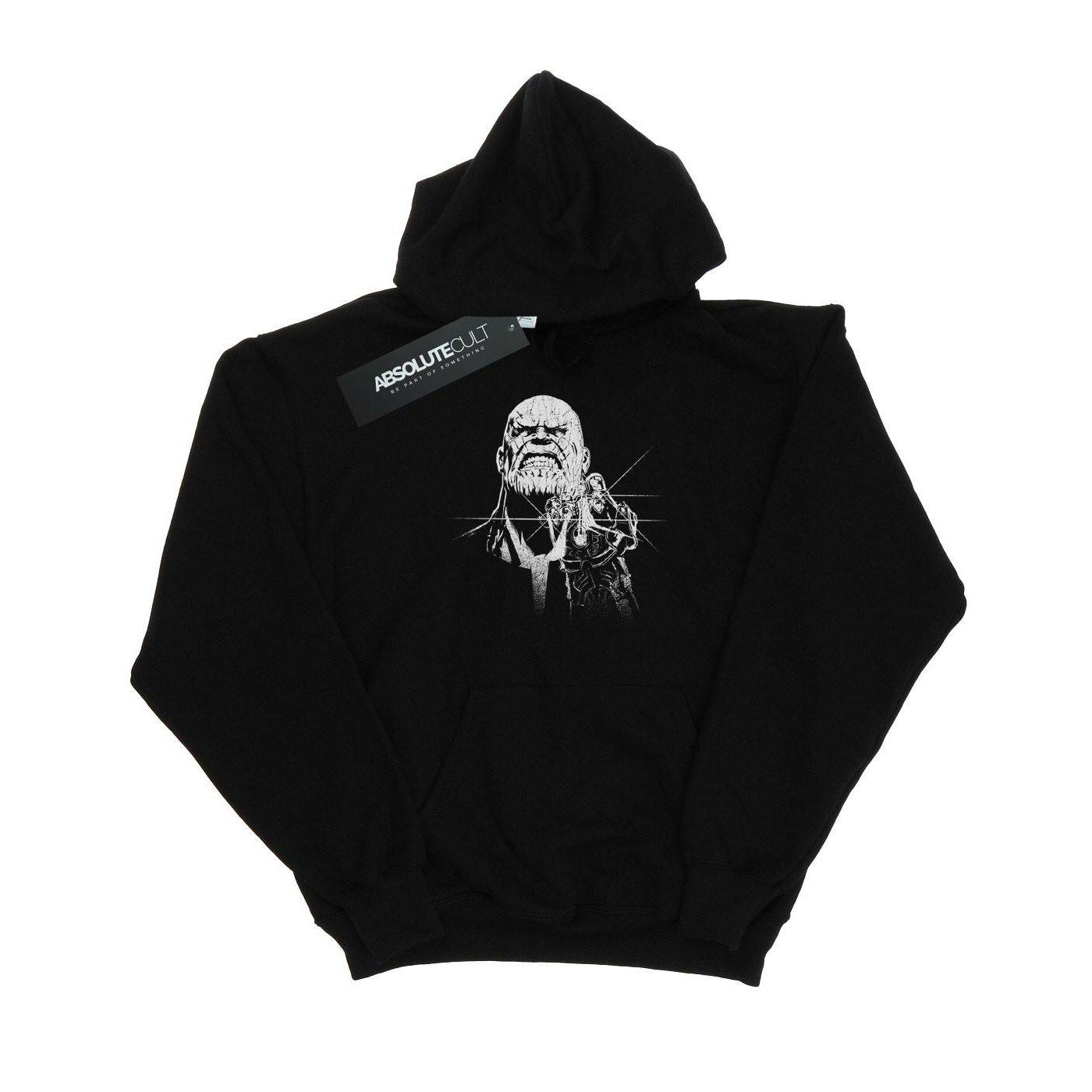 Image of Avengers Infinity War Fierce Thanos Kapuzenpullover Damen Schwarz M