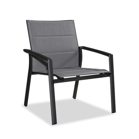 mutoni Chaise de jardin Alegria noir  