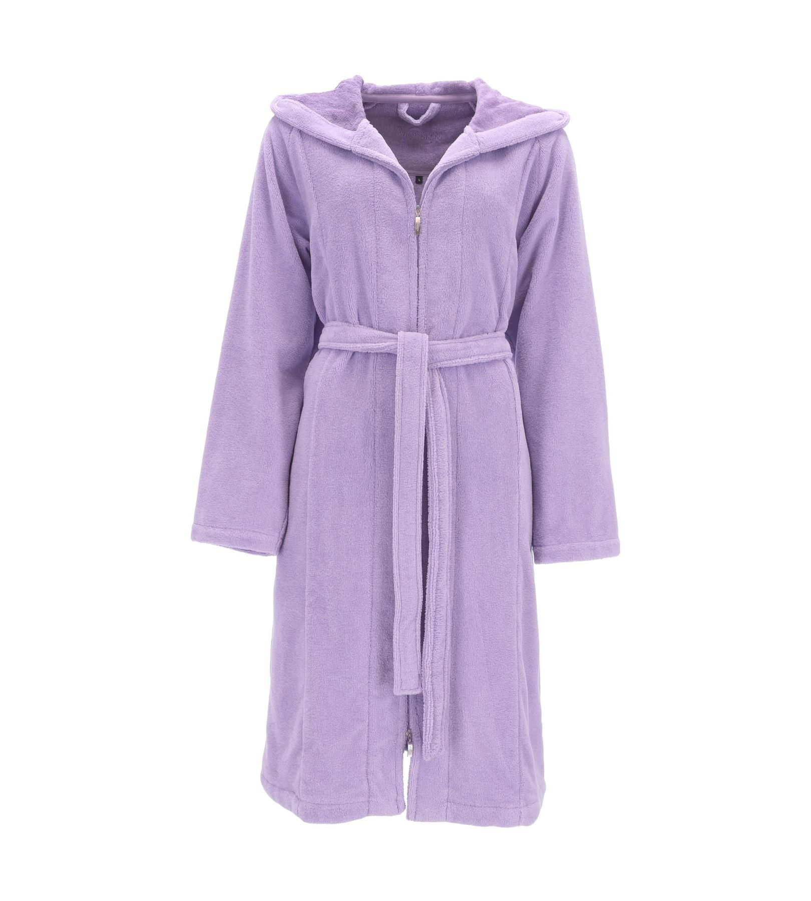 Image of Palermo Bademantel Damen Viola 3XL