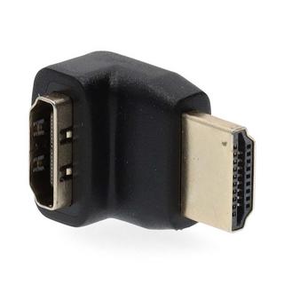Nedis  Adattatore HDMI™ | Connettore HDMI™ | Uscita HDMI™ | Placcato oro | Angolato di 270° | ABS | Nero | 1 pz. | Scatola 
