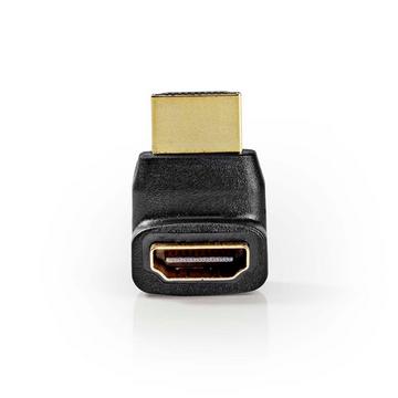 Adattatore HDMI™ | Connettore HDMI™ | Uscita HDMI™ | Placcato oro | Angolato di 270° | ABS | Nero | 1 pz. | Scatola