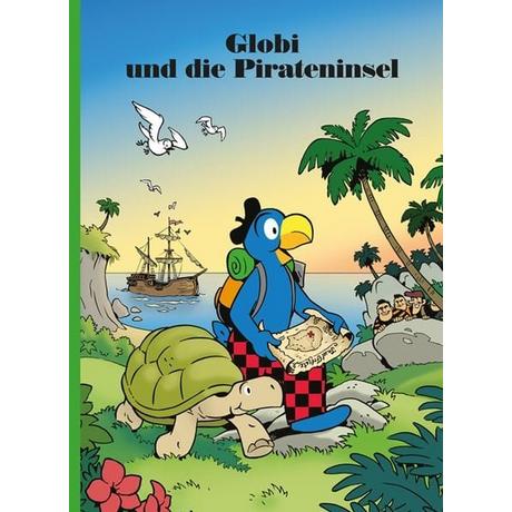 Globi und die Pirateninsel Lendenmann, Jürg; Glättli, Samuel (Illustrationen) Couverture rigide 