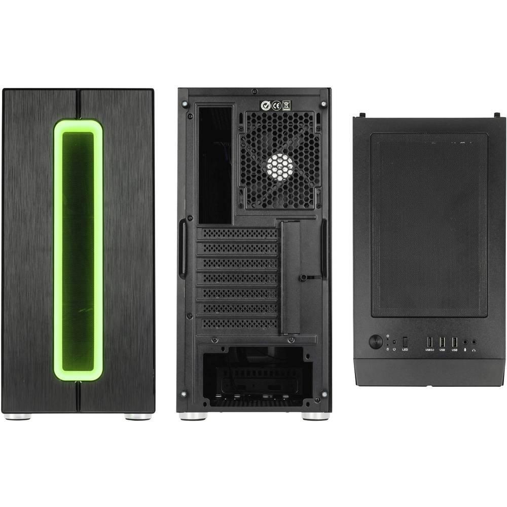 Kolink  Nimbus RGB Midi-Tower, Tempered Glass 