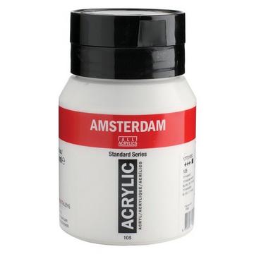Amsterdam 17721052 pittura 500 ml Bianco Bottiglia