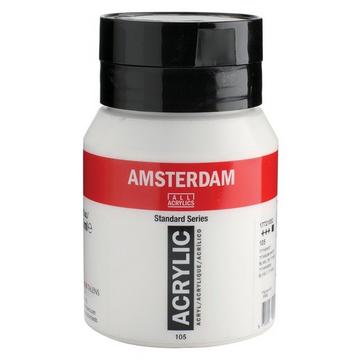 TALENS Acrylfarbe Amsterdam 500ml 17721052 Titanweiss