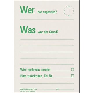 Favorit FAVORIT Mitteilungsblock A6 105 recycling 60 Blatt  