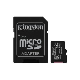 Kingston  Canvas Select Plus (microSDXC, 64GB, U1, UHS-I) 