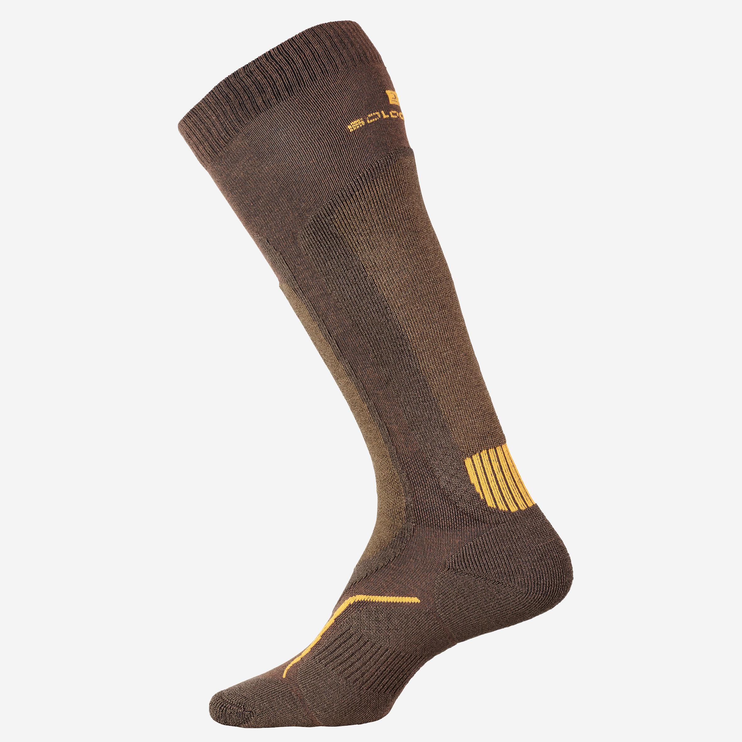 SOLOGNAC Merinowolle hoch warme Jagdsocken  