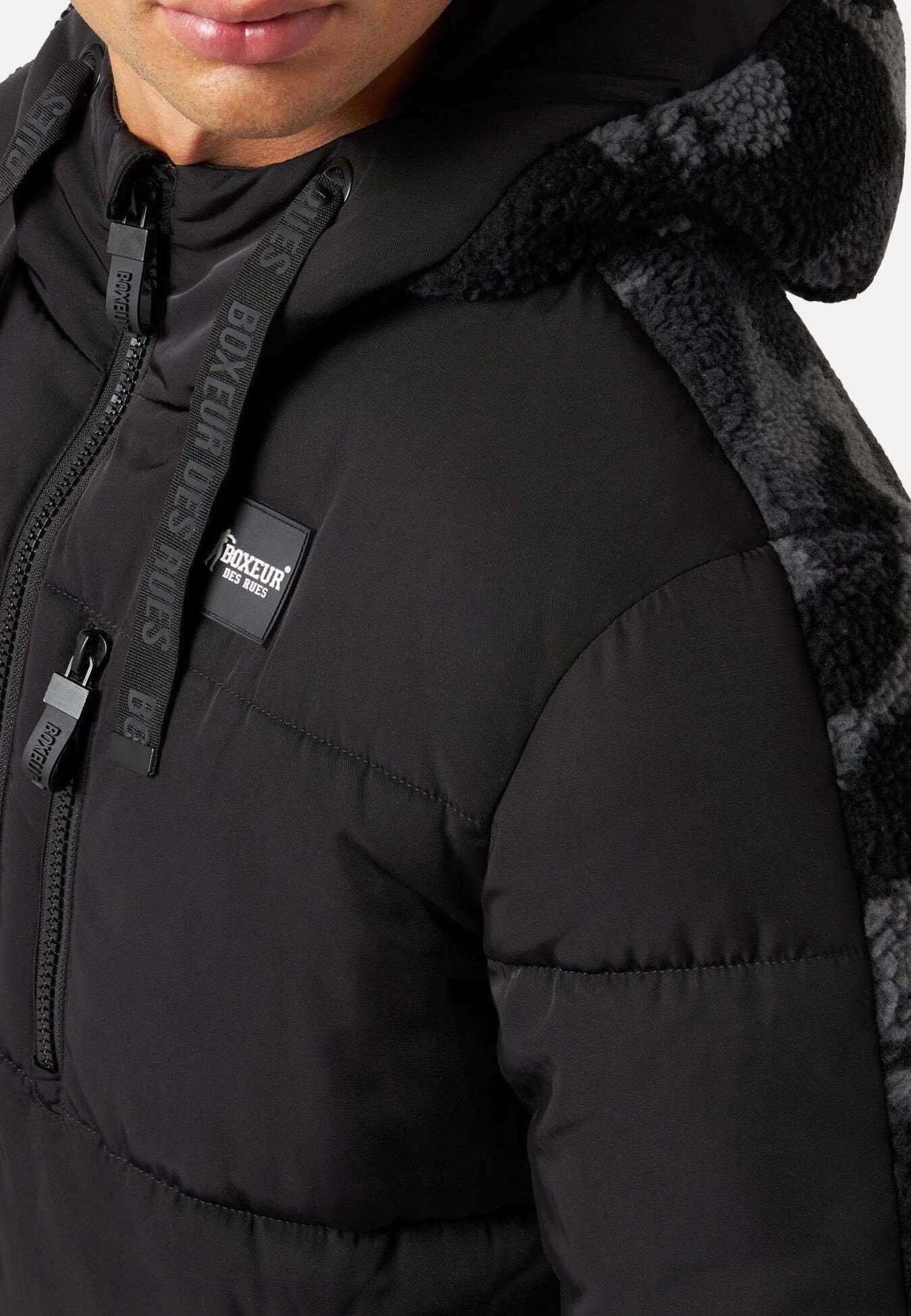 BOXEUR DES RUES  Jacken Man Padded Jacket W/Sherpa 