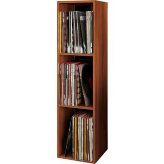 VCM Holz Schallplatten LP Stand Regal Archivierung Ständer Aufbewahrung Platto 3fach  