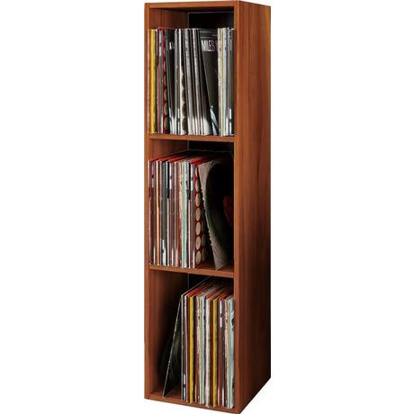 VCM Holz Schallplatten LP Stand Regal Archivierung Ständer Aufbewahrung Platto 3fach  