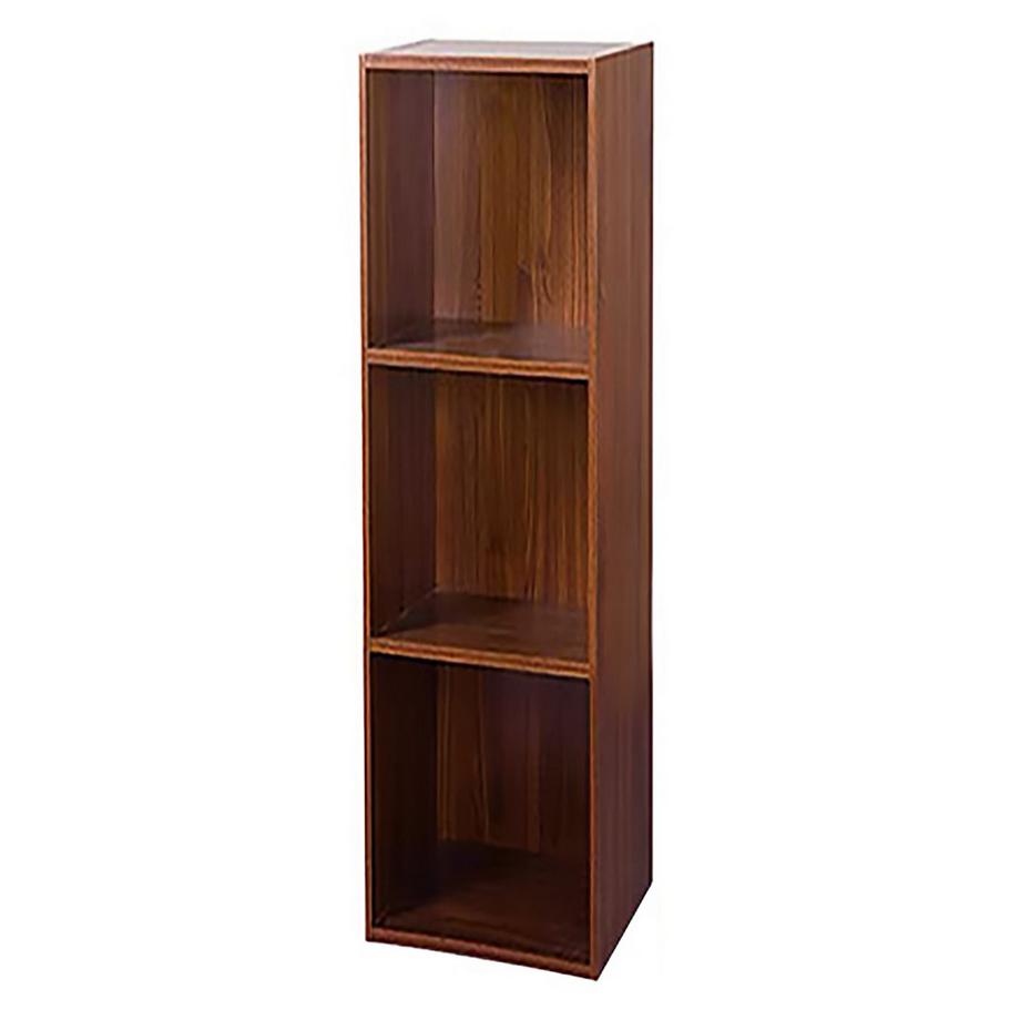 VCM Bois Disques vinyles LP Stand Étagère d'archivage Support de rangement Platto 3 compartiments  