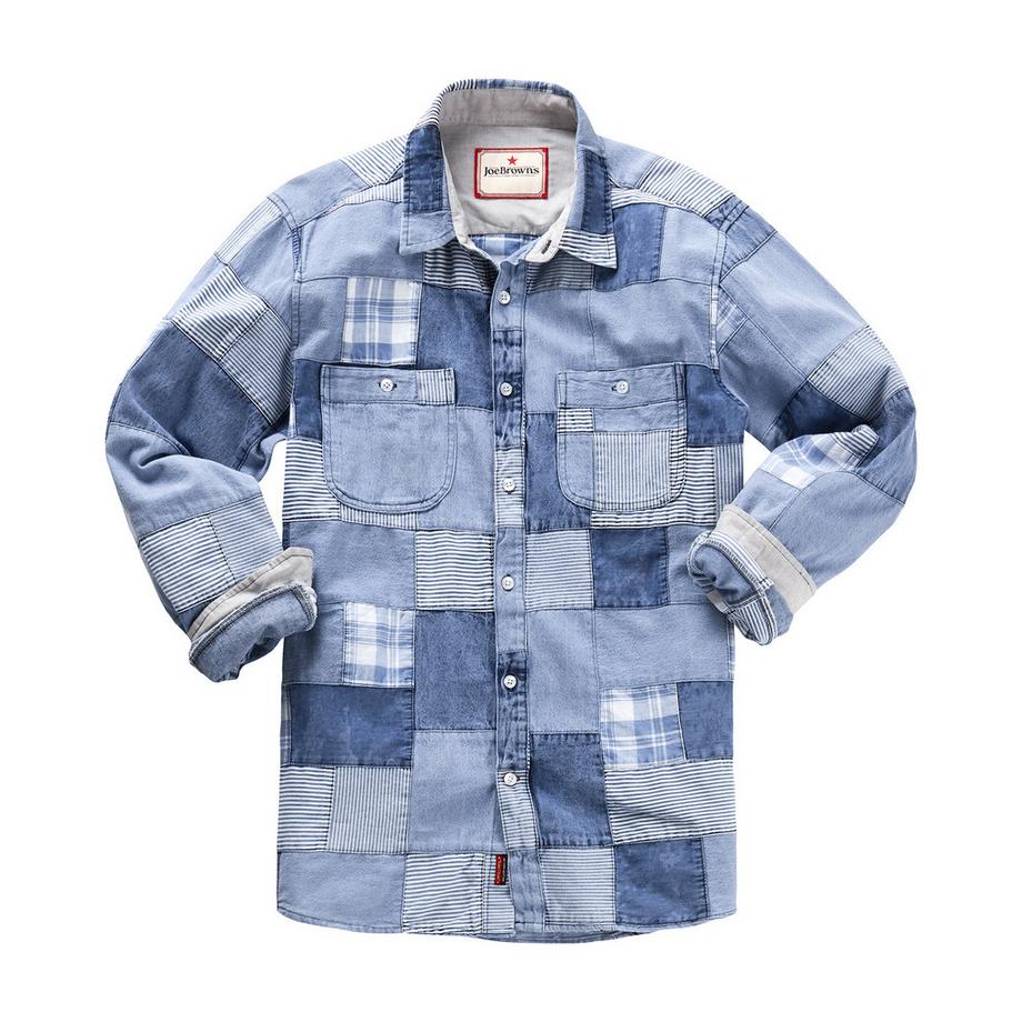 Joe Browns Chemise Patchwork Mélangée  