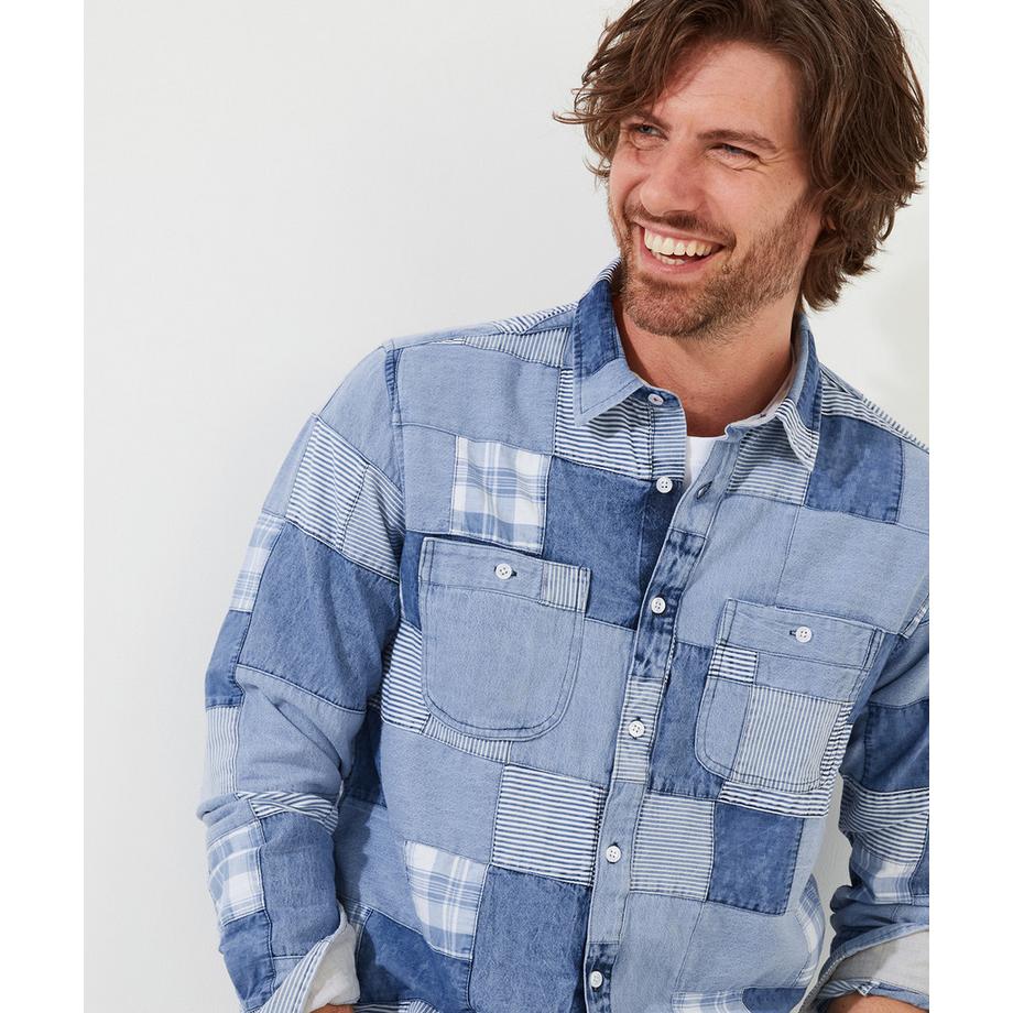 Joe Browns Chemise Patchwork Mélangée  