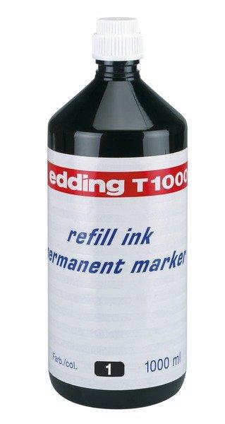 Edding EDDING Tinte 1000ml T-1000-1 schwarz  