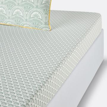 Fixleintuch Jaipur (grün)