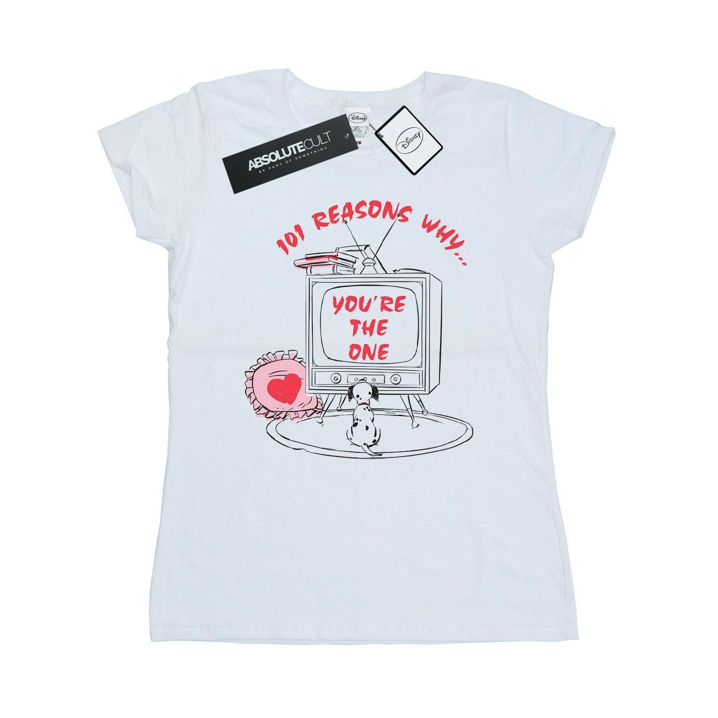 Image of 101 Dalmatians Tv Tshirt Damen Weiss M