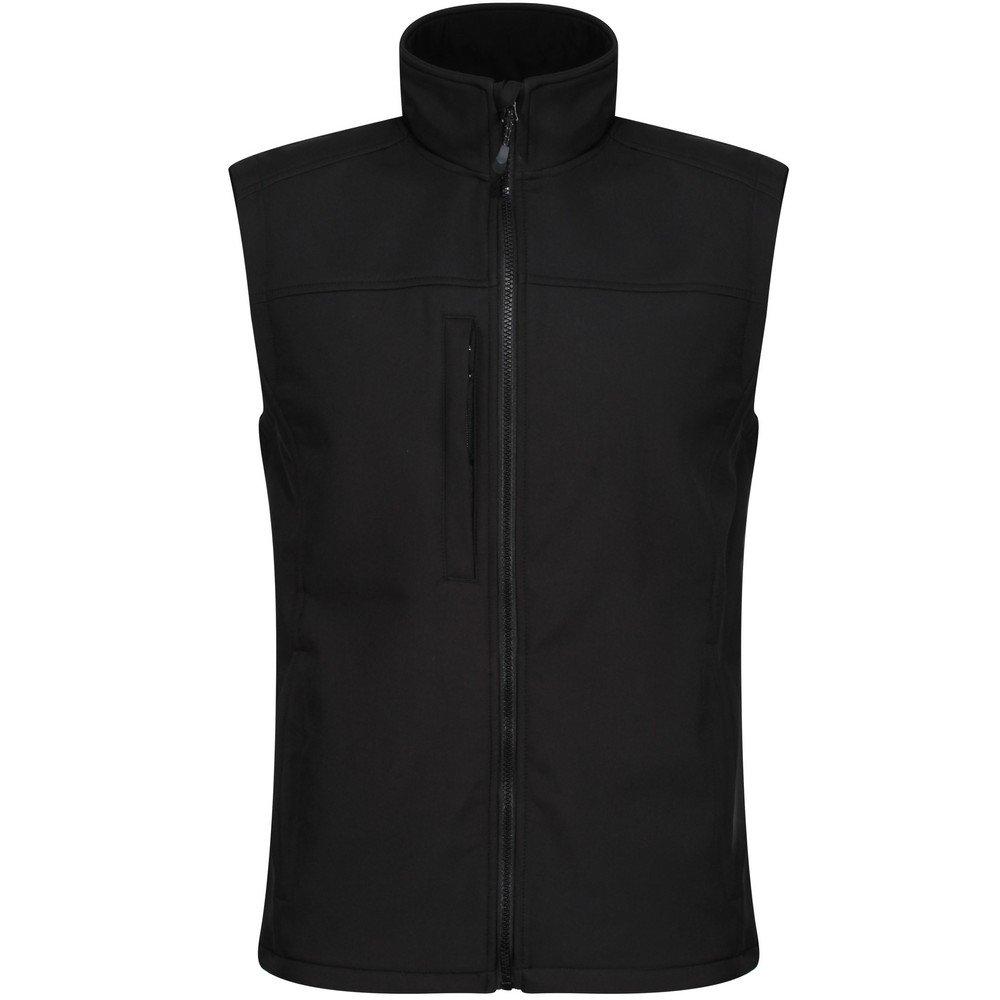 Image of Mens Flux Softshellweste, Wasserabweisend, Winddicht Herren Schwarz M