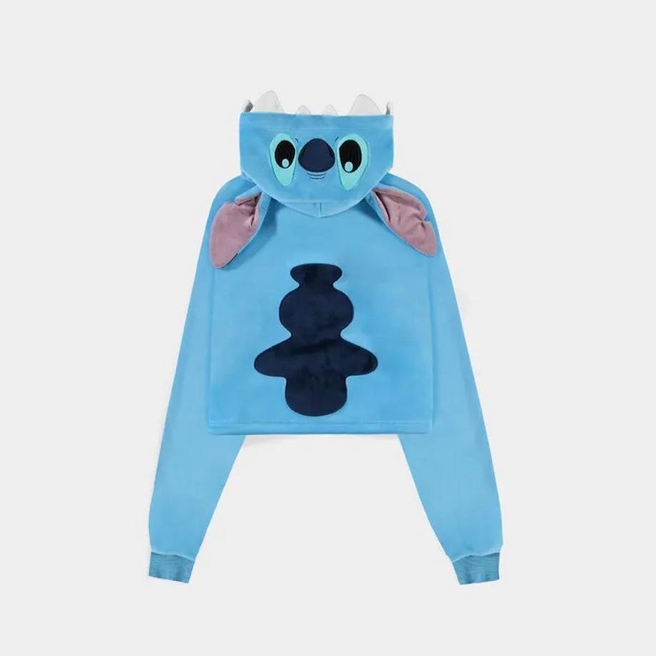 Difuzed Lilo & Stitch Stitch Crop Top Sweatshirt  