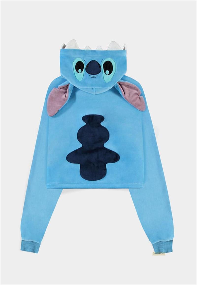 Difuzed Lilo & Stitch Stitch Crop Top Hoodie  