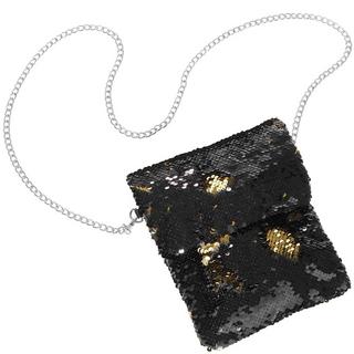 Tectake Pailletten Handtasche  