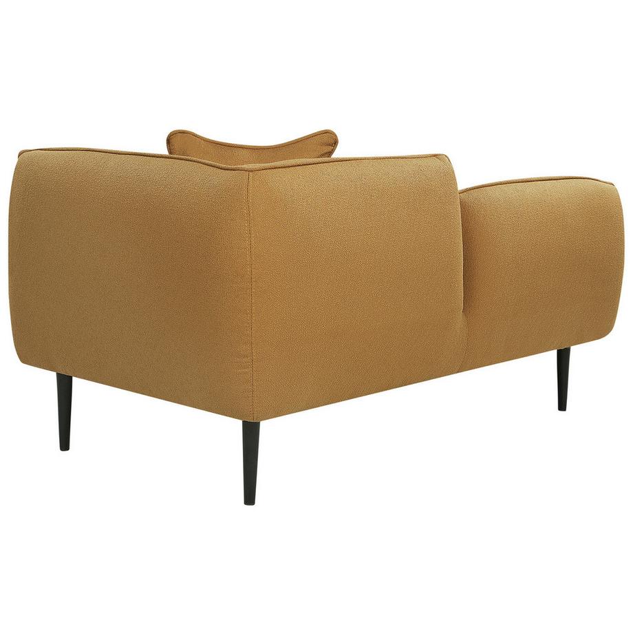 Beliani Rechtsseitige Chaiselongue aus Bouclé  CHEVANNES  