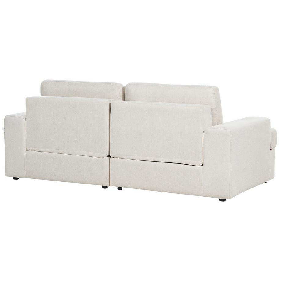 Beliani 3 Sitzer Sofa aus Stoff  ALLA  