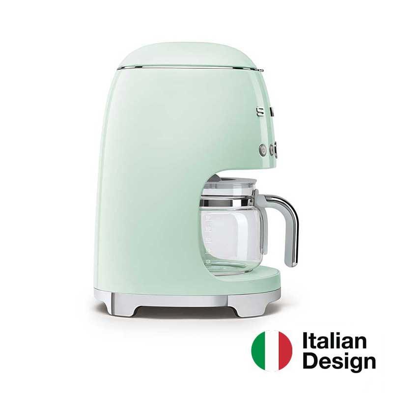 SMEG  Machine à café Esthétique Années &#8217;50 Vert d&#8217;eau 