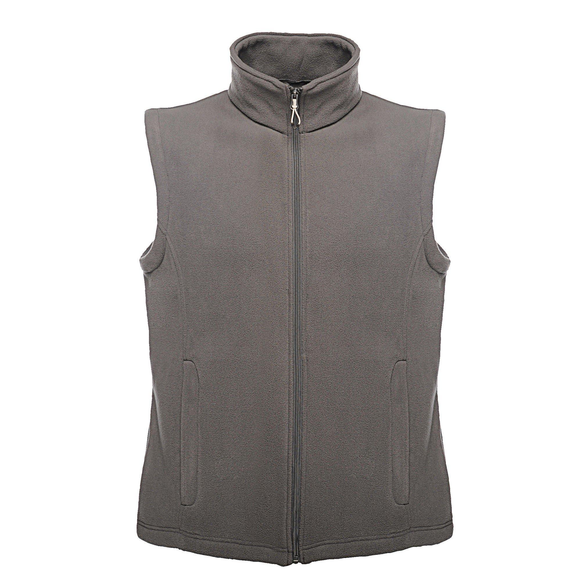 Image of 210 Microfleece Bodywarmer Weste Herren Grau M