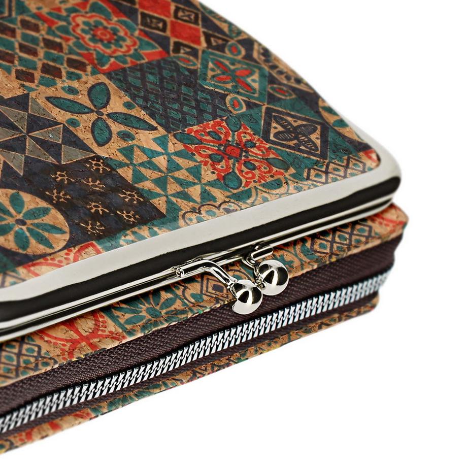Avizar EcoCork Korkstoff Handytasche Mandala Muster  