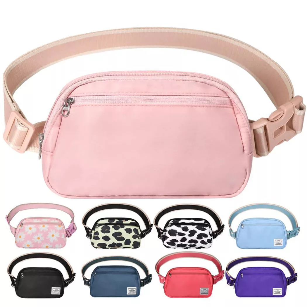 Only-bags.store - Gürteltasche, Sportmode Crossbody Tasche mit verstellbarem Gurt, per uomo, Fucsia, Größe