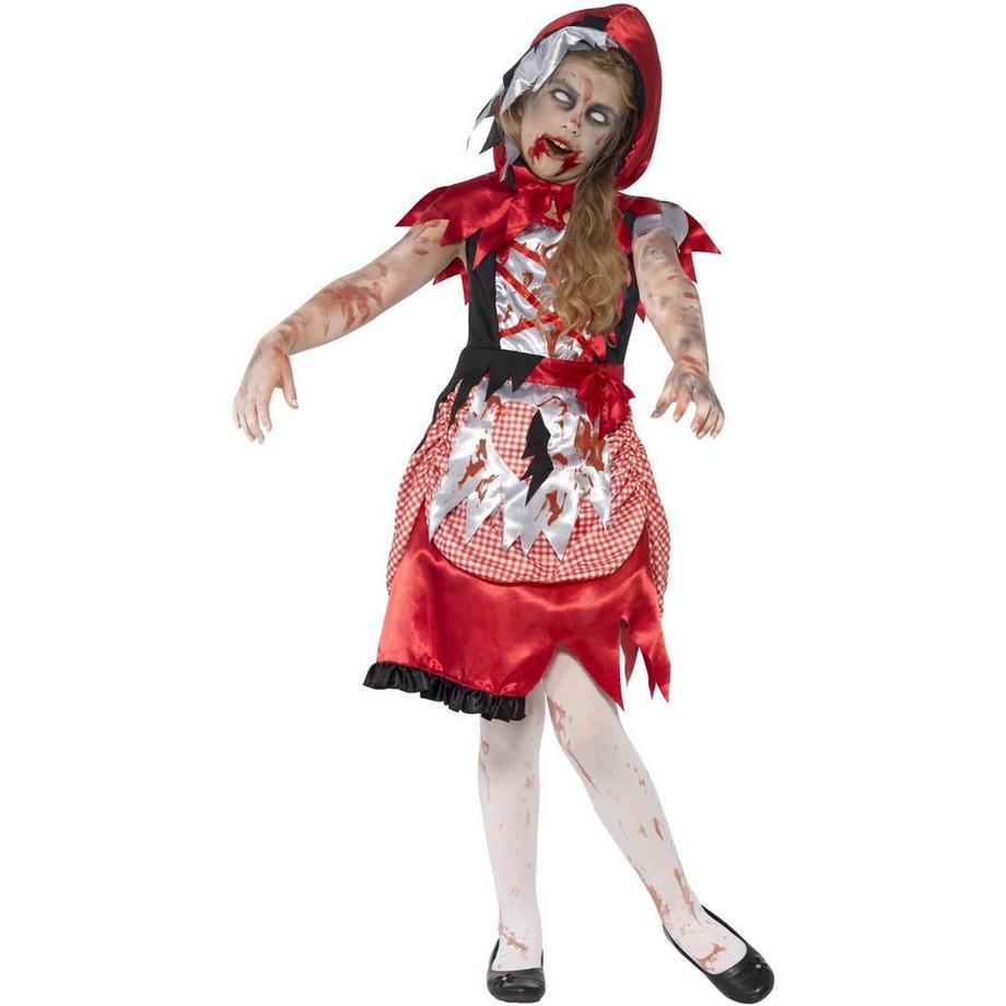 smiffys  Costume Zombie Signorina Hood Set Ragazze 