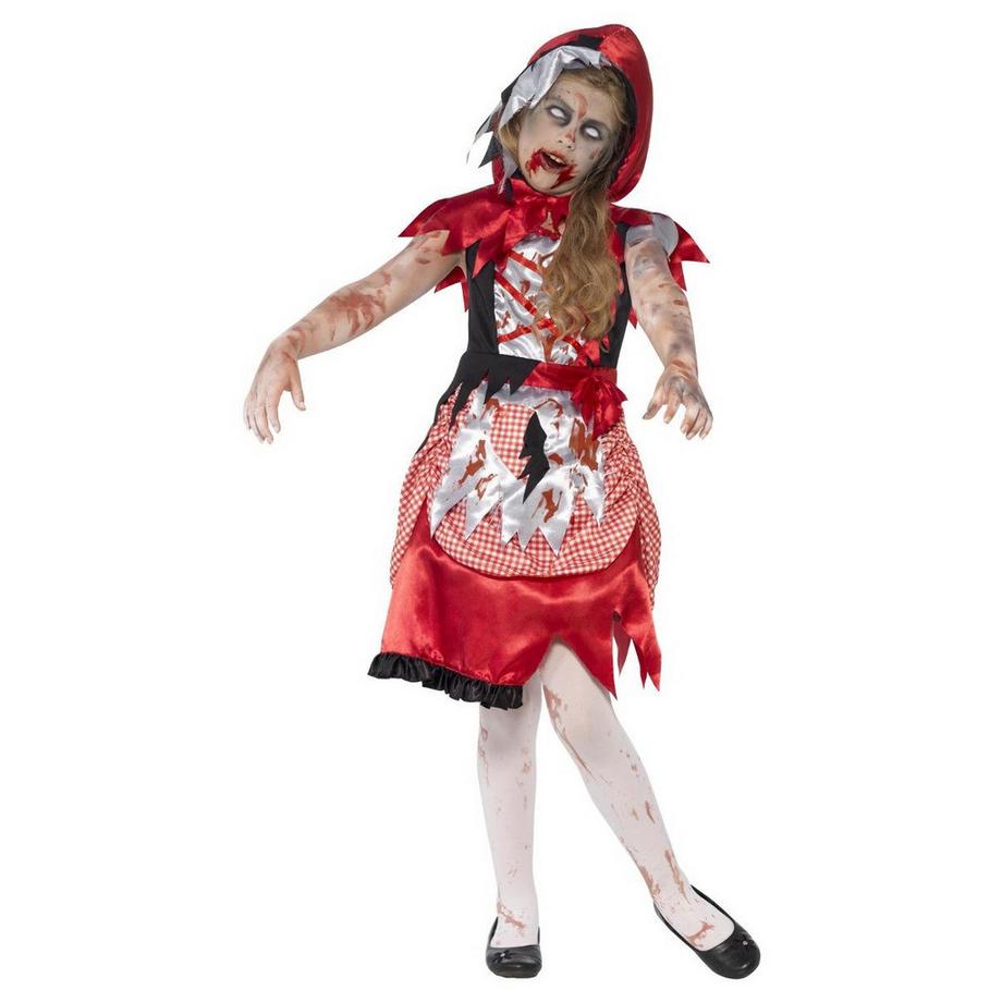 Costume Zombie Signorina Hood Set Ragazze