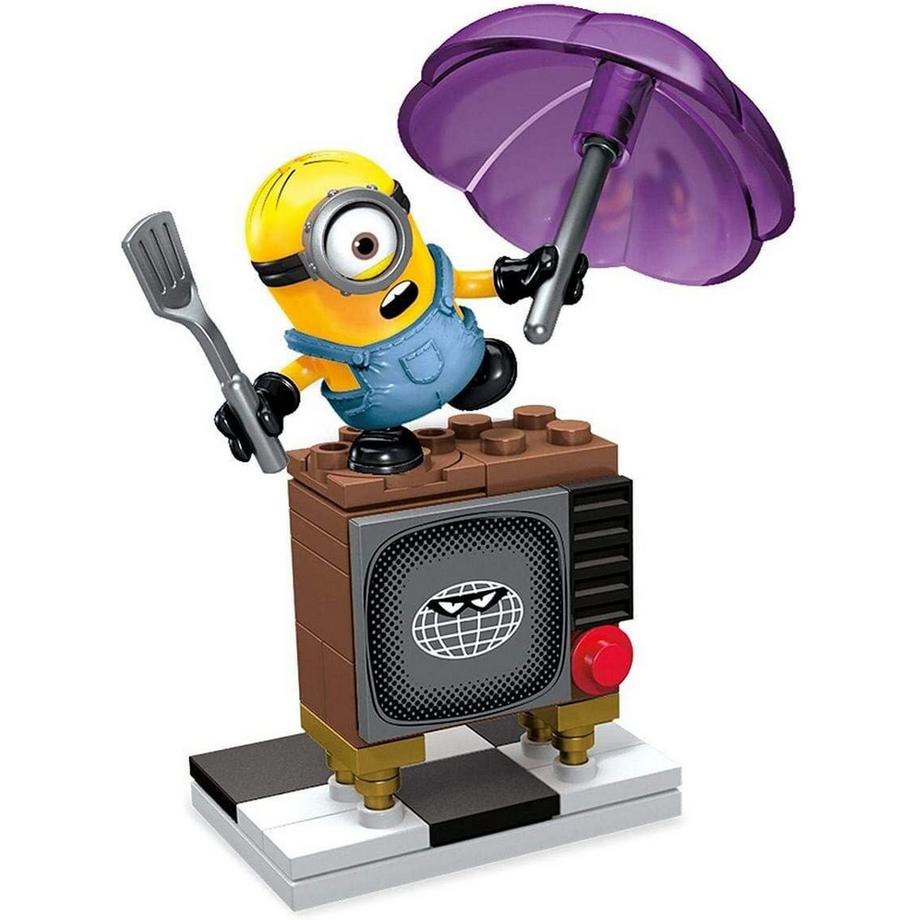 MEGA BLOKS  Minions Mega Bloks 37-Piece Construction Set, Silly TV 