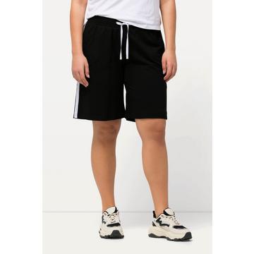 Short à taille à taille élastique. Jambe large et cordon